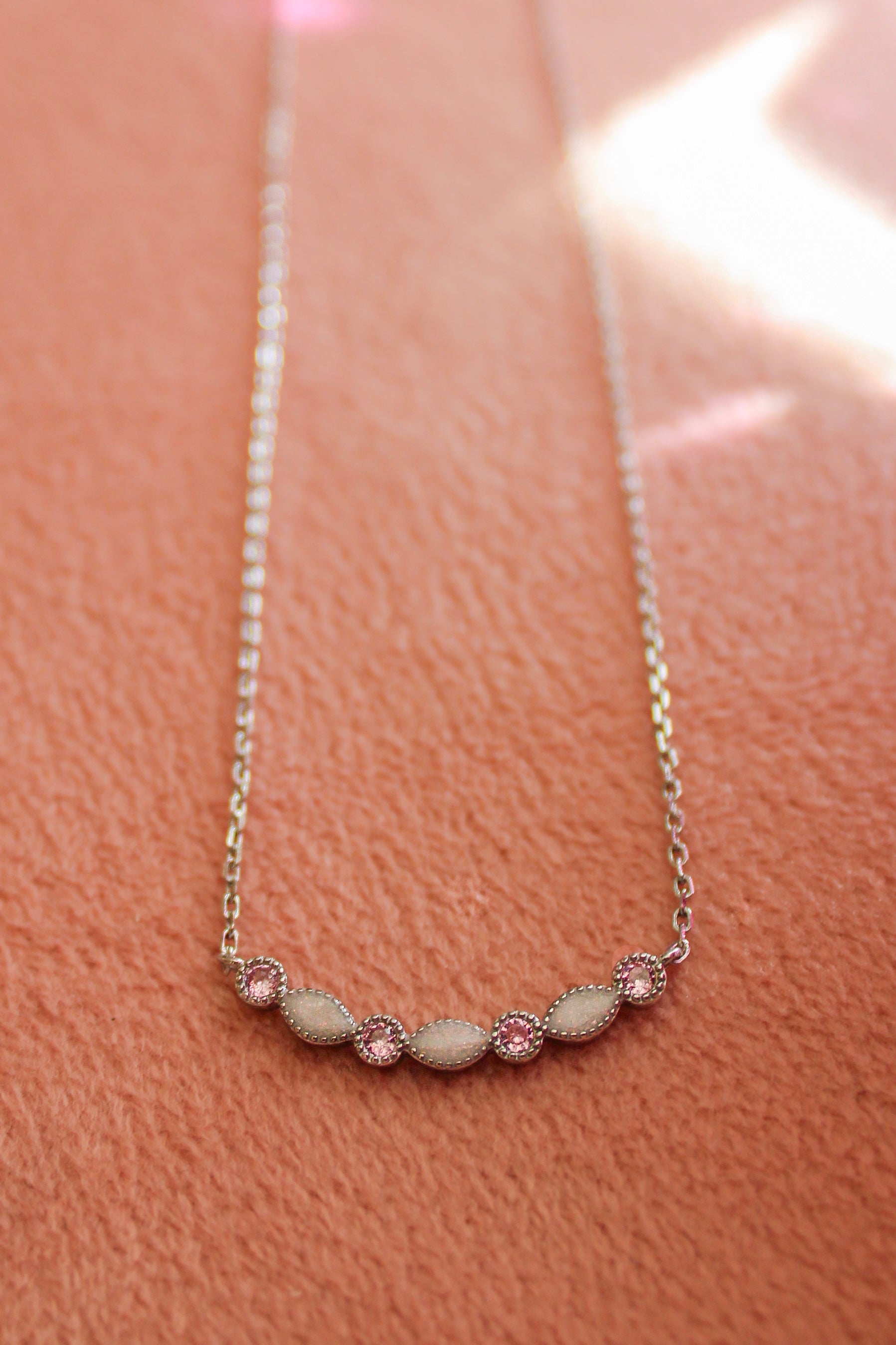 Maybelle Breastmilk Birthstone Necklace