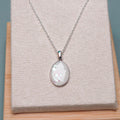 Oval Breastmilk Necklace