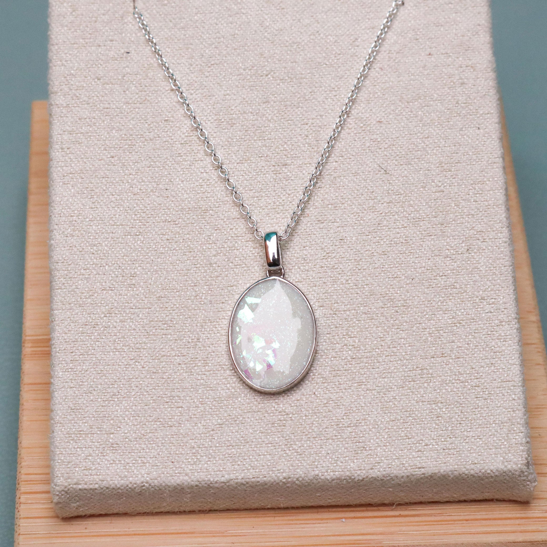 Oval Breastmilk Necklace
