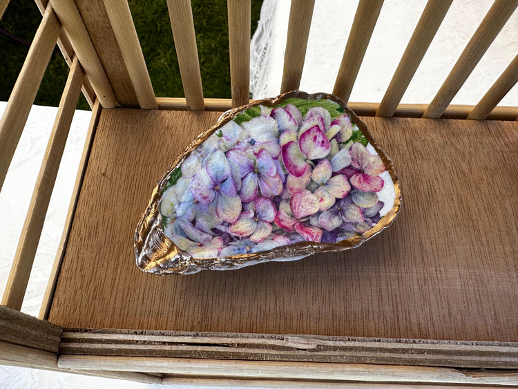 Oyster Shell Trinket Ring Dish