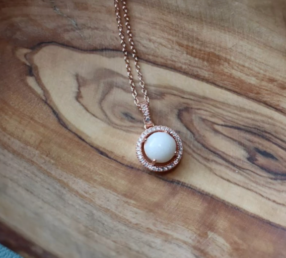 8mm Round Necklace
