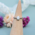 Oval Breastmilk Ring Breastmilk Jewelry